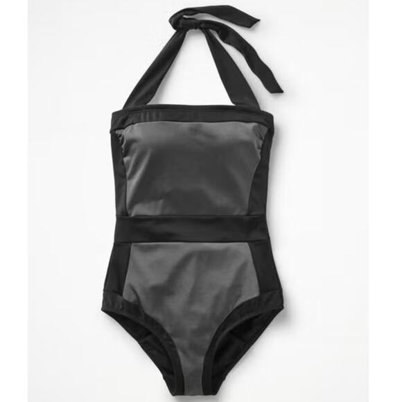 Boden Santorini Halterneck Swimsuit - Picture 1 of 7